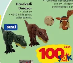 HARAKETLİ DİNOZOR OYUNCAK